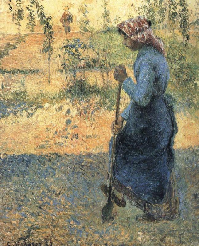 Camille Pissarro The woman excavator Spain oil painting art
